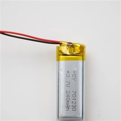 แบตเตอรี่ลิเธียมไอออนโพลีเมอร์ 3.7 V 240mah